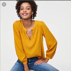Mustard tunic top